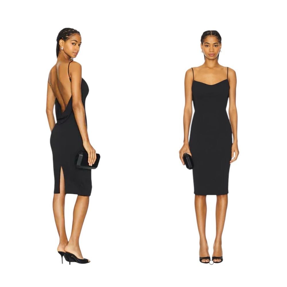Revolve Katie May X Noel And Jean Pretty Bird Dress Womens Size Small Black - Picture 1 of 15